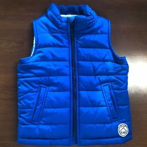Boys puffer vest from baby Gap